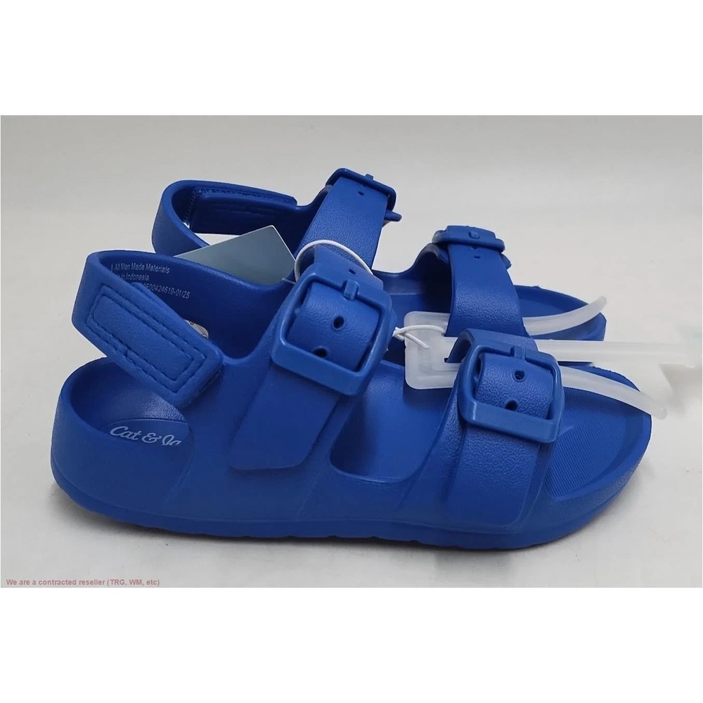 Toddler Ade Blown EVA Sandals - Cat & Jack Blue size 8